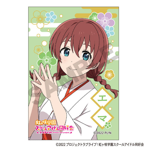 『ラブライブ!虹ヶ咲学園スクールアイドル同好会』スクエア和紙缶バッジ エマ・ヴェルデ